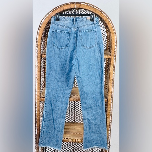 BLANKNYC The Cooper Split Hem High Rise Jeans Womens Size 28 Blue Denim - Picture 5 of 7